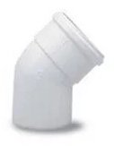 Vaillant отвод , полипропилен D45/80 мм, L30 мм, толщина стенки 2 мм