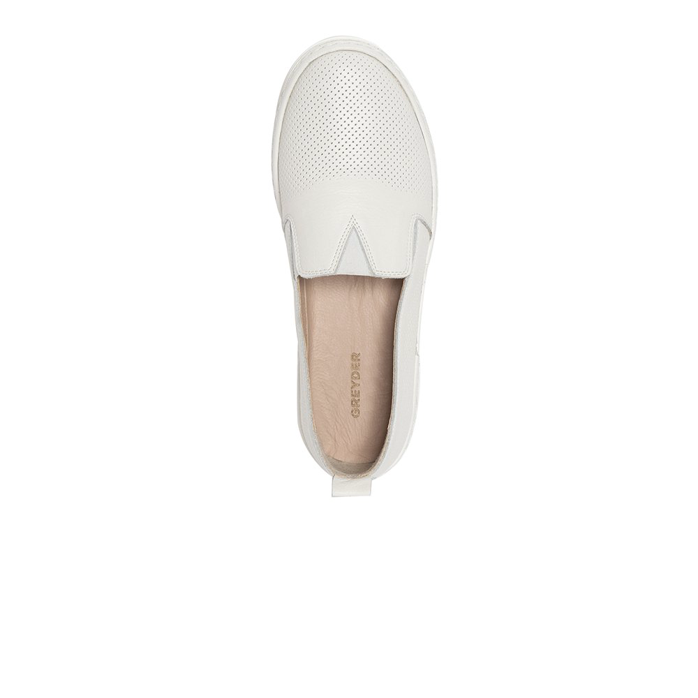Слипоны Greyder 50728OFFWHITE white 39 купить,NaN
