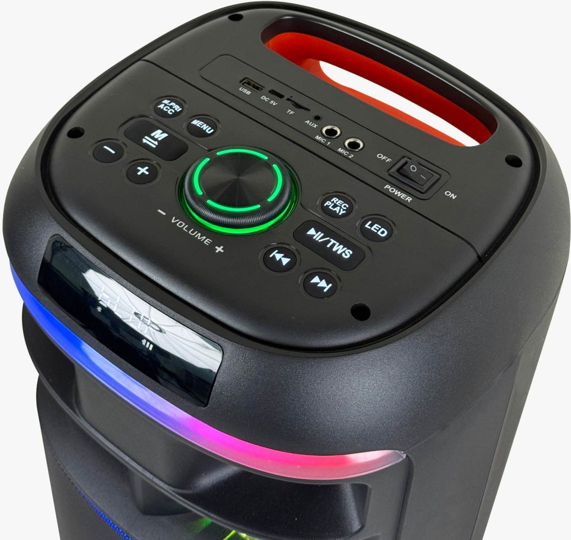 Портативная колонка DBL DM-3802 черный купить,NaN