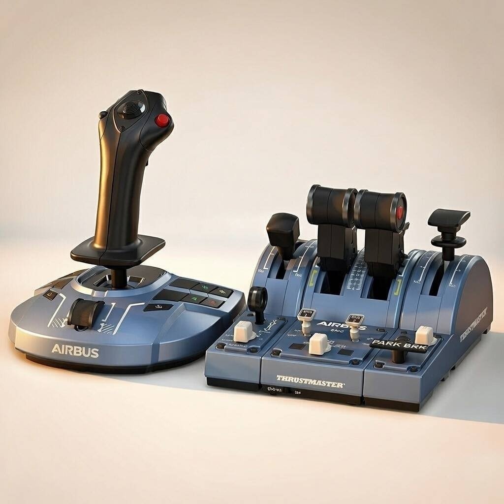 Игровой контроллер Thrustmaster TCA CAPTAIN PACK X AIRBUS EDITION многоцветный