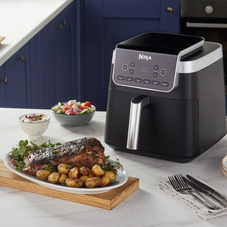 Аэрогриль NINJA Air Fryer AF180 MAX PRO 1 л черный