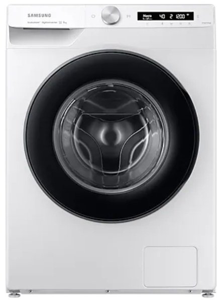 Стиральная машина Samsung WW80A6S24AW/LD 8 кг белый купить,NaN