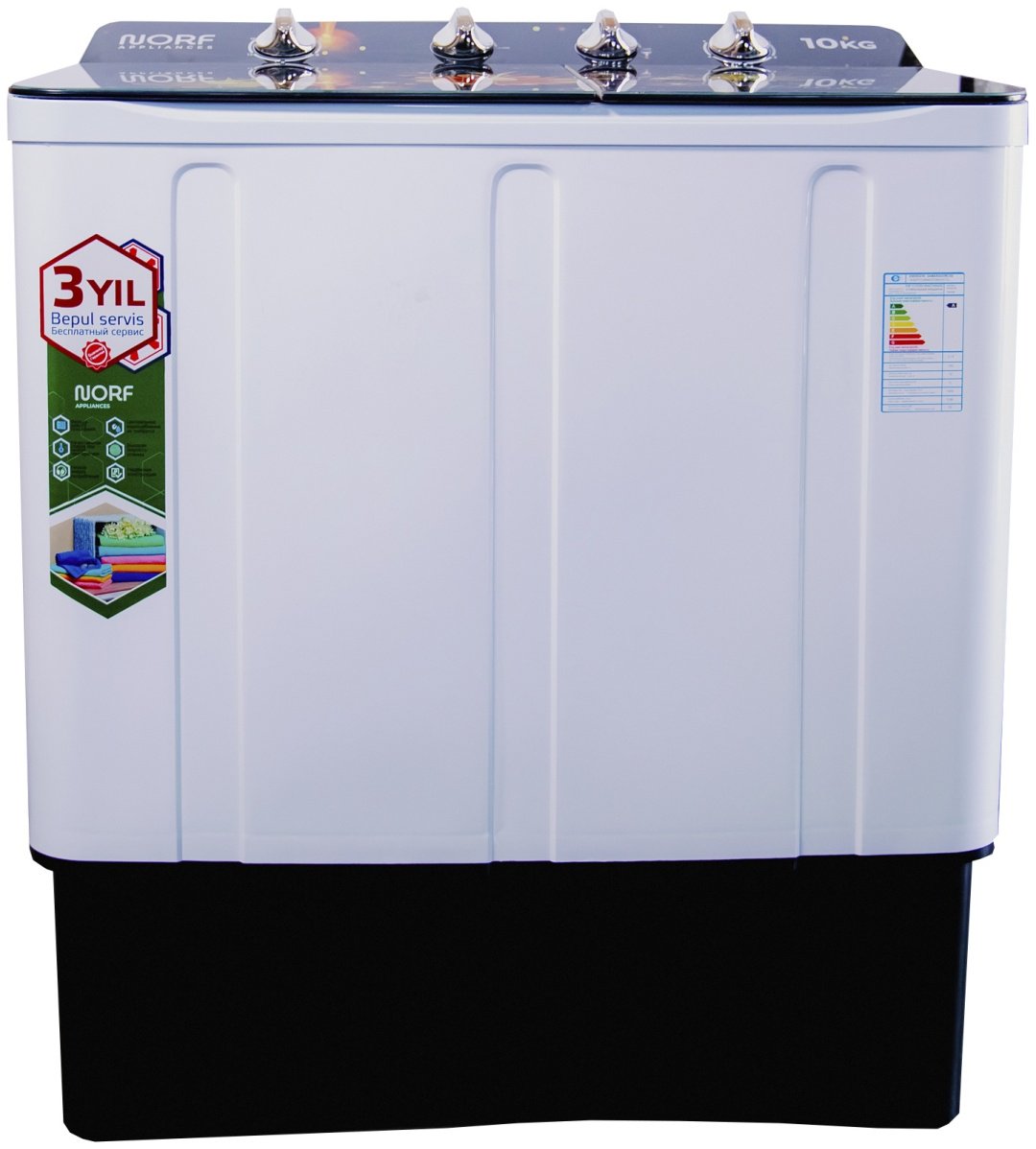 Стиральная машина TS100P 10 кг черный купить,NaN