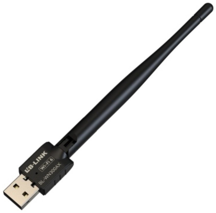 Wi-Fi адаптер LB-Link BL-WN300AX черный купить,NaN