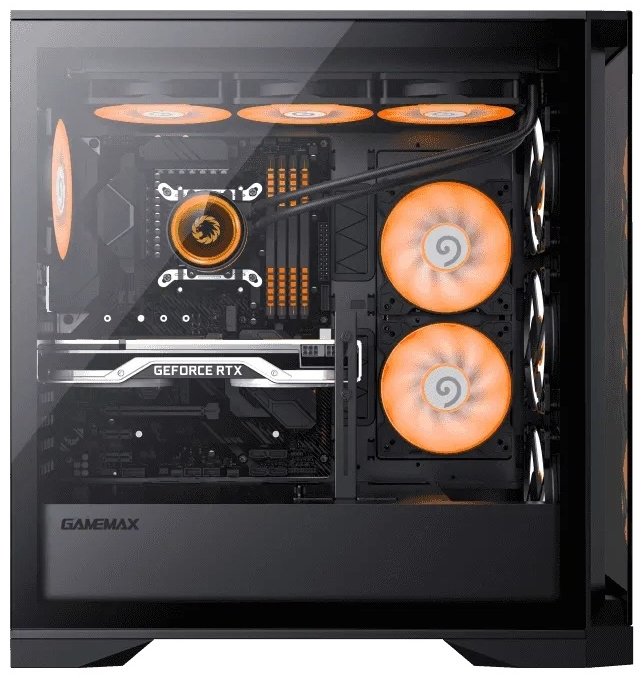 Корпус Game Max LEADER TG черный купить,NaN