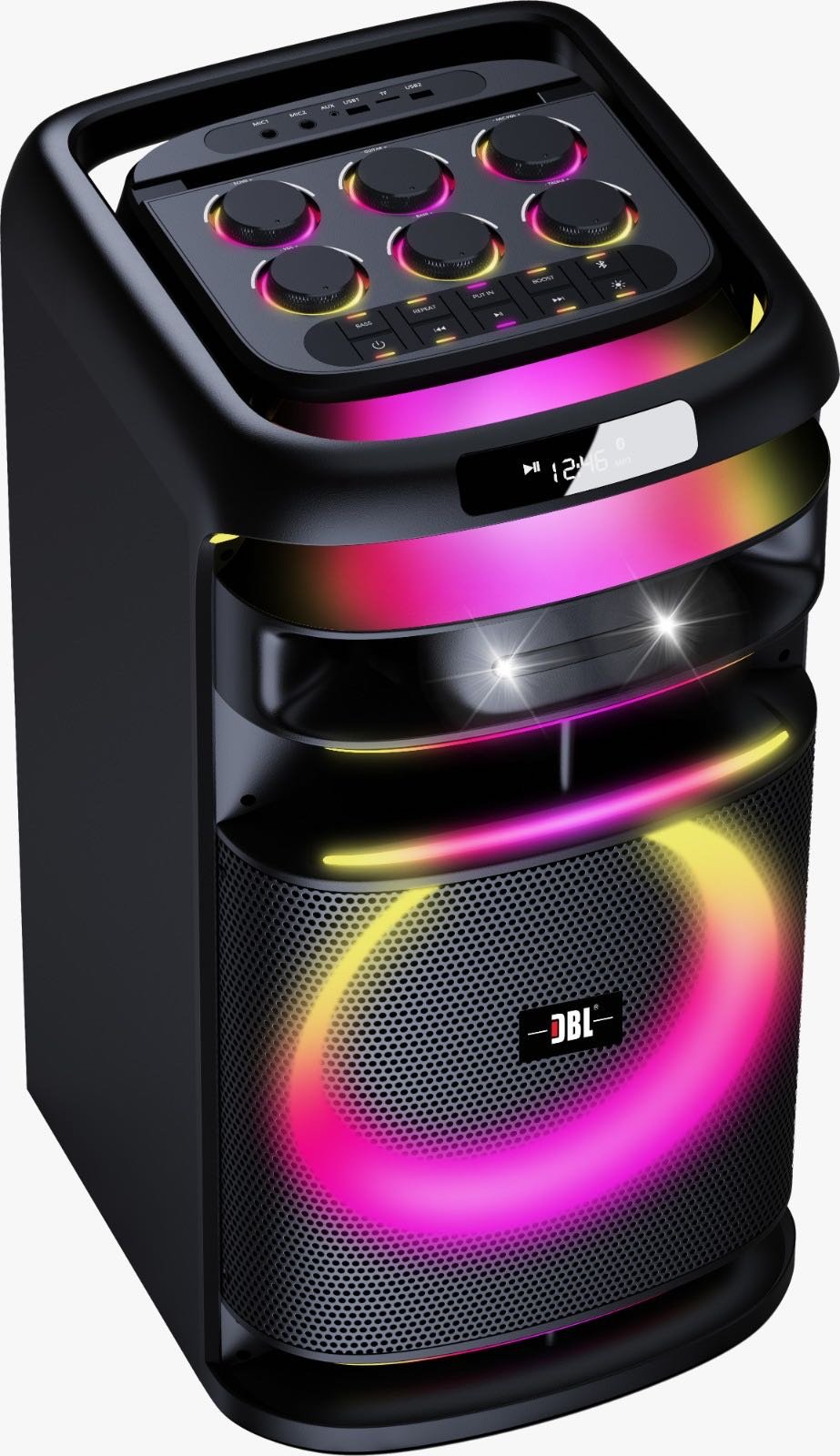 Портативная колонка DBL DJ-3120 черный купить,NaN