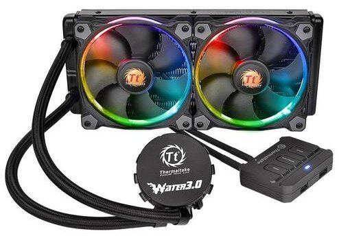 Система охлаждения Кулер Thermaltake Water 3.0 Riing RGB 240 купить,NaN