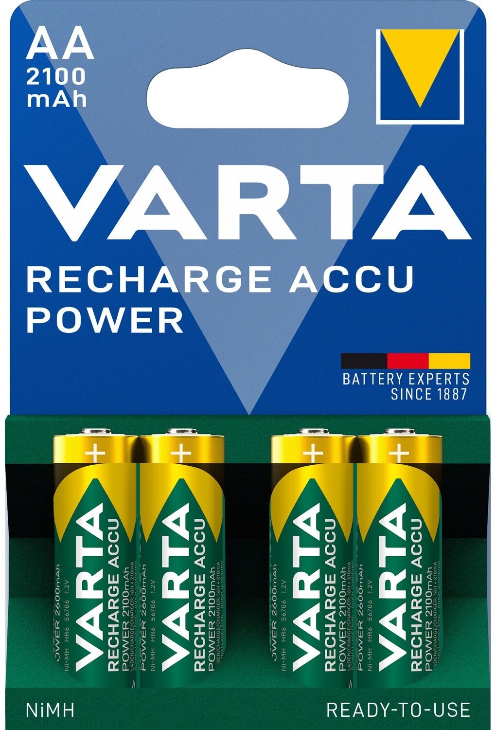 Аккумулятор AA VARTA 4 шт