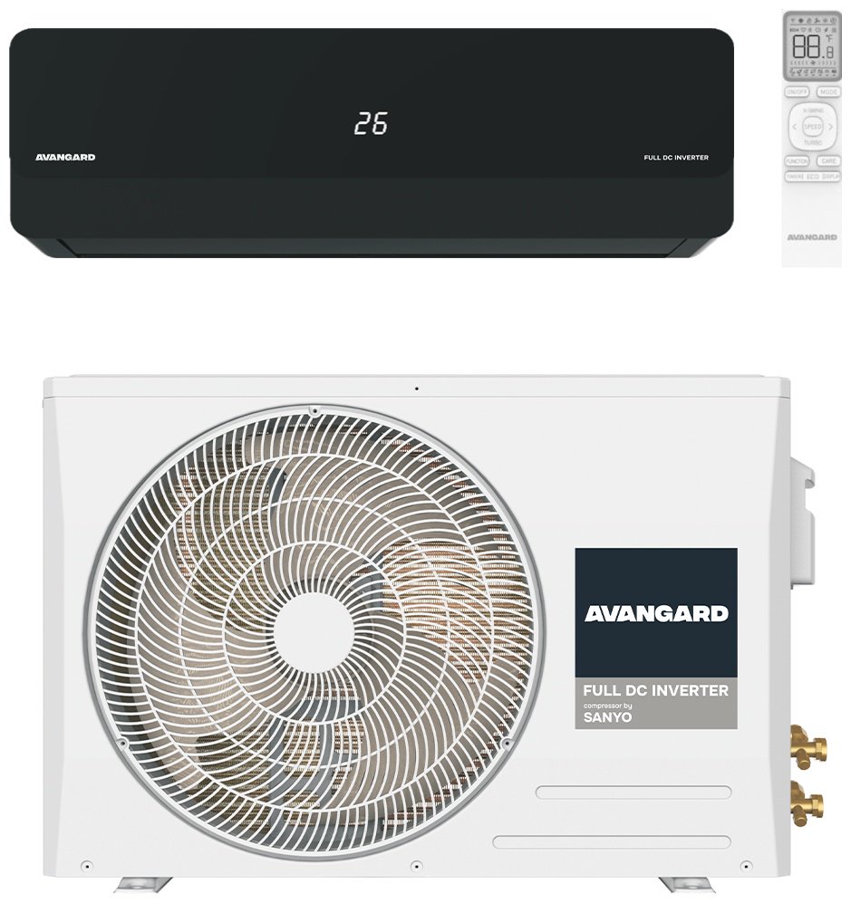 AVANGARD VEL12B черный + монтажный комплект купить,NaN