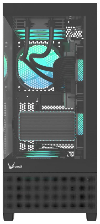 Корпус Formula V Crystal E1 Floe Black черный купить,NaN