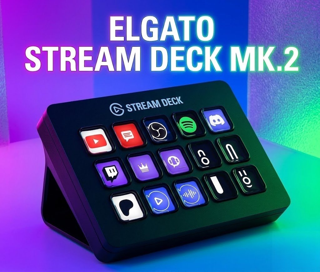 Контроллер для стриминга Elgato Stream Deck MK.2 10GBA9901 черный