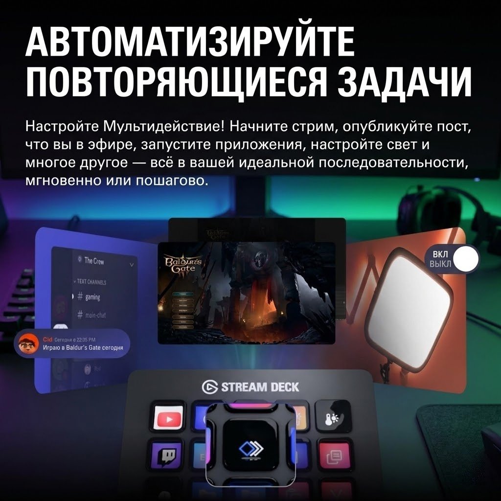 Контроллер для стриминга Elgato Stream Deck MK.2 10GBA9901 черный