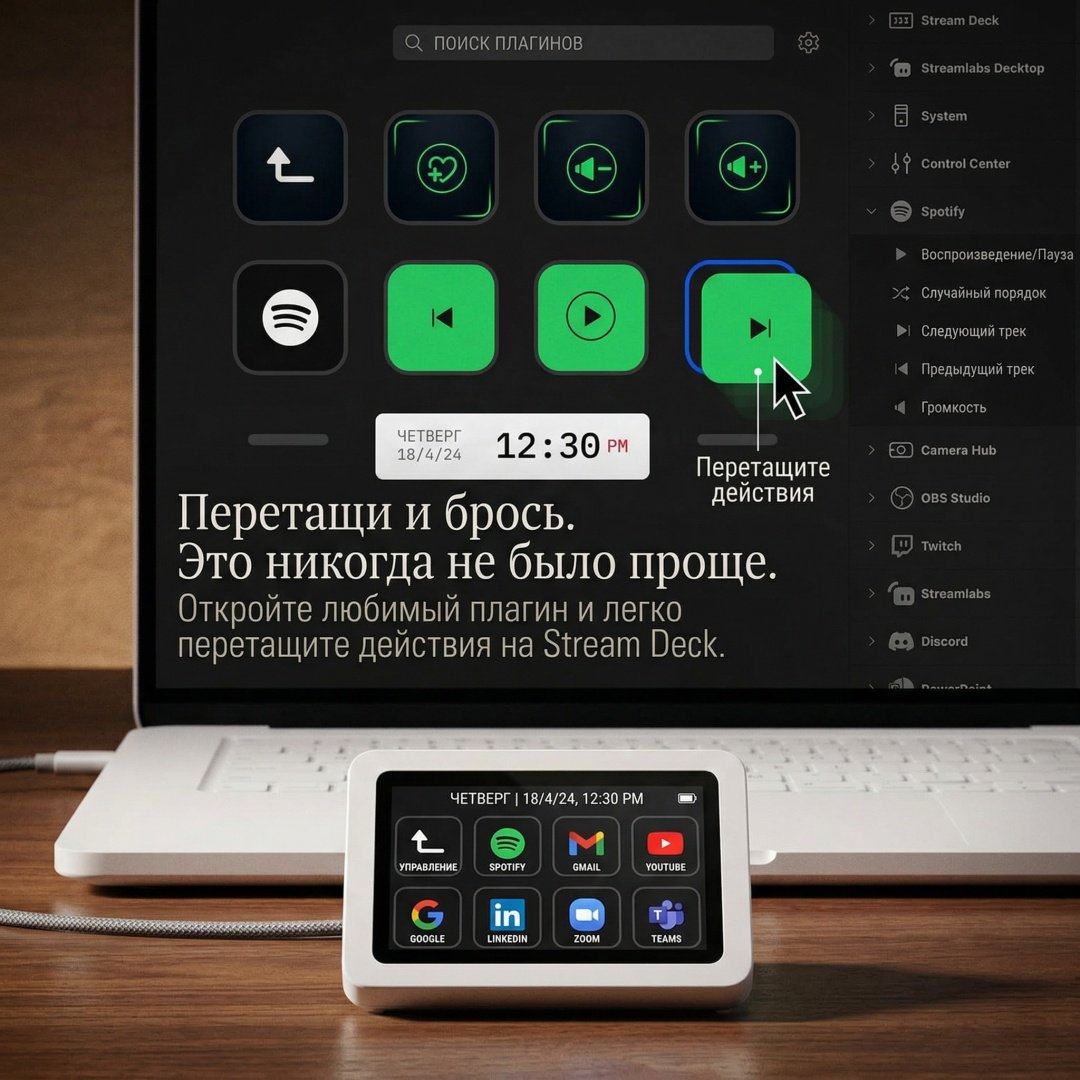 Контроллер для стриминга Elgato Stream Deck Neo белый купить,99000