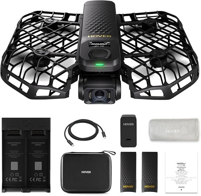 Дрон HOVERAir X1 PRO 4K базовая комплектация черный