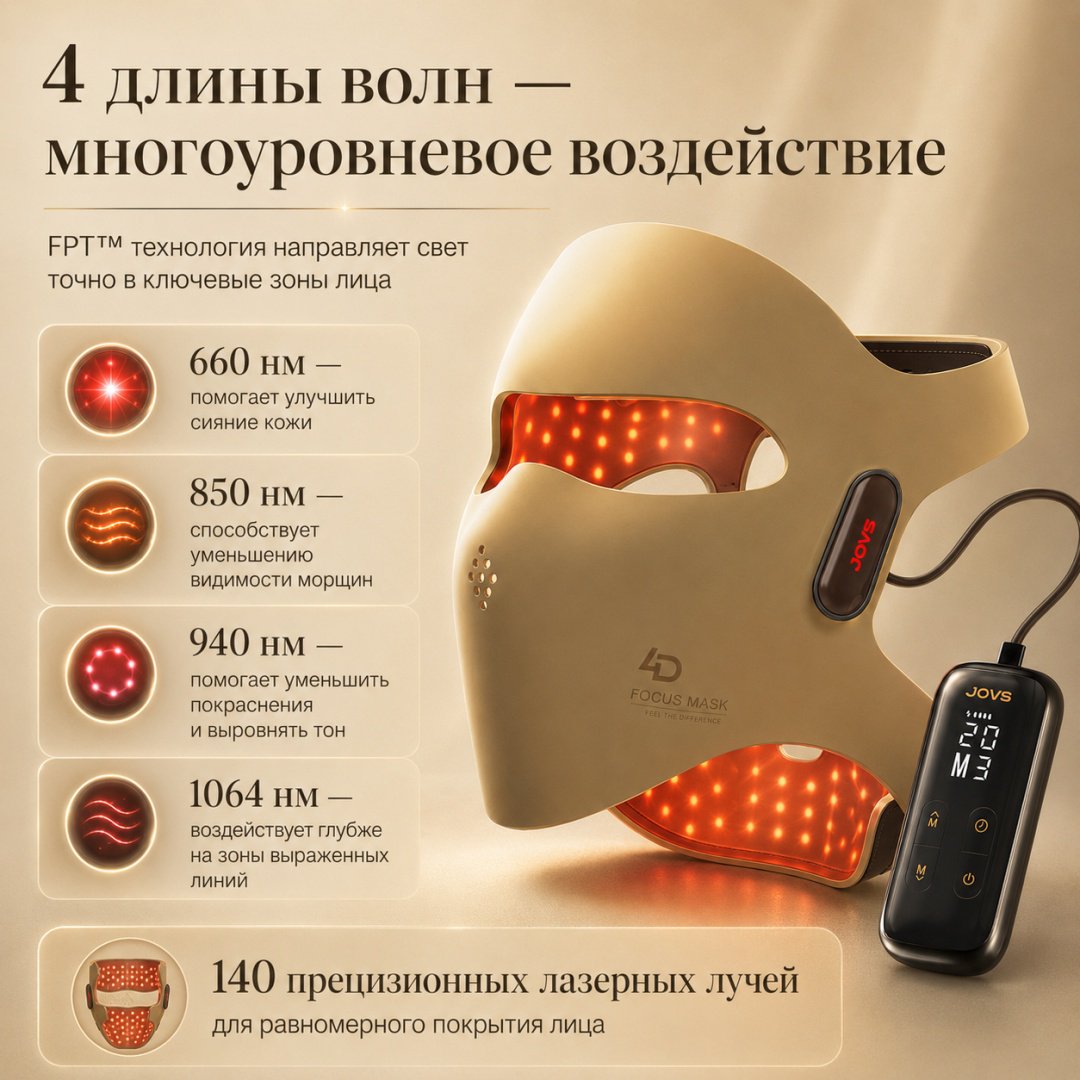 JOVS светодиодная маска для лица