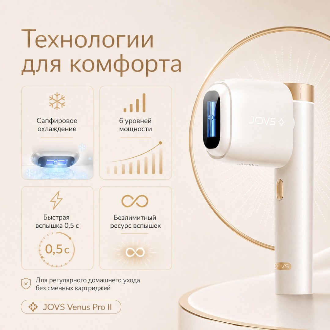 JOVS фотоэпилятор Venus Pro II IPL Hair Removal