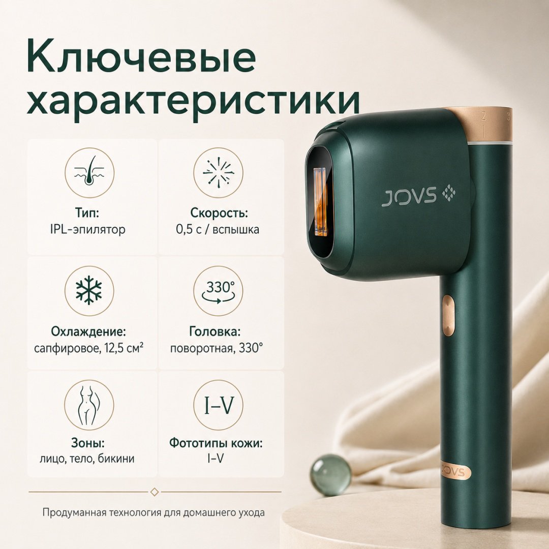 JOVS фотоэпилятор Venus Pro II IPL Hair Removal