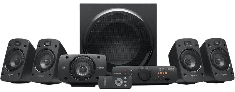 Компьютерные колонки Logitech Z906 черный