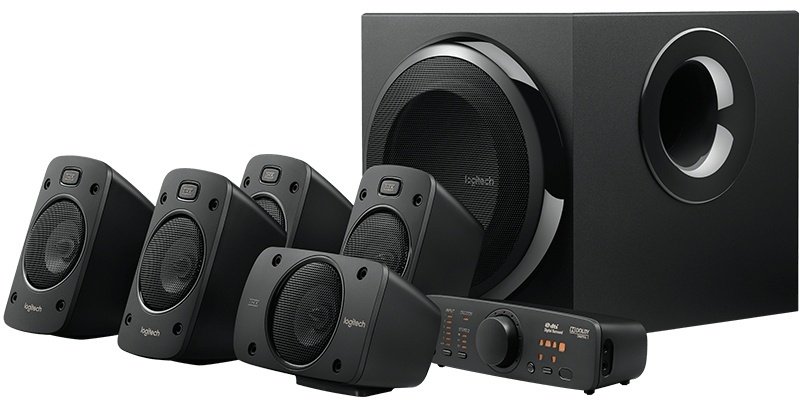 Компьютерные колонки Logitech Z906 черный