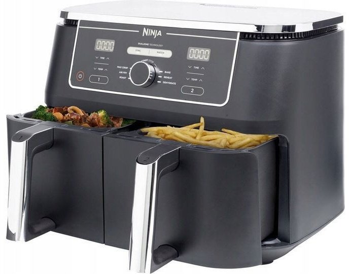 Настольная электропечь NINJA KITCHEN Ninja AF400 черный черный, серый, серебристый
