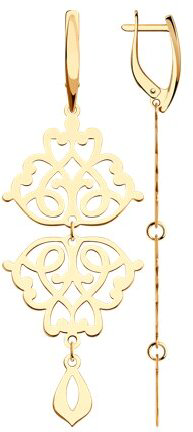 Серьги Diamant 51-121-02112-1 5.5гр купить,NaN