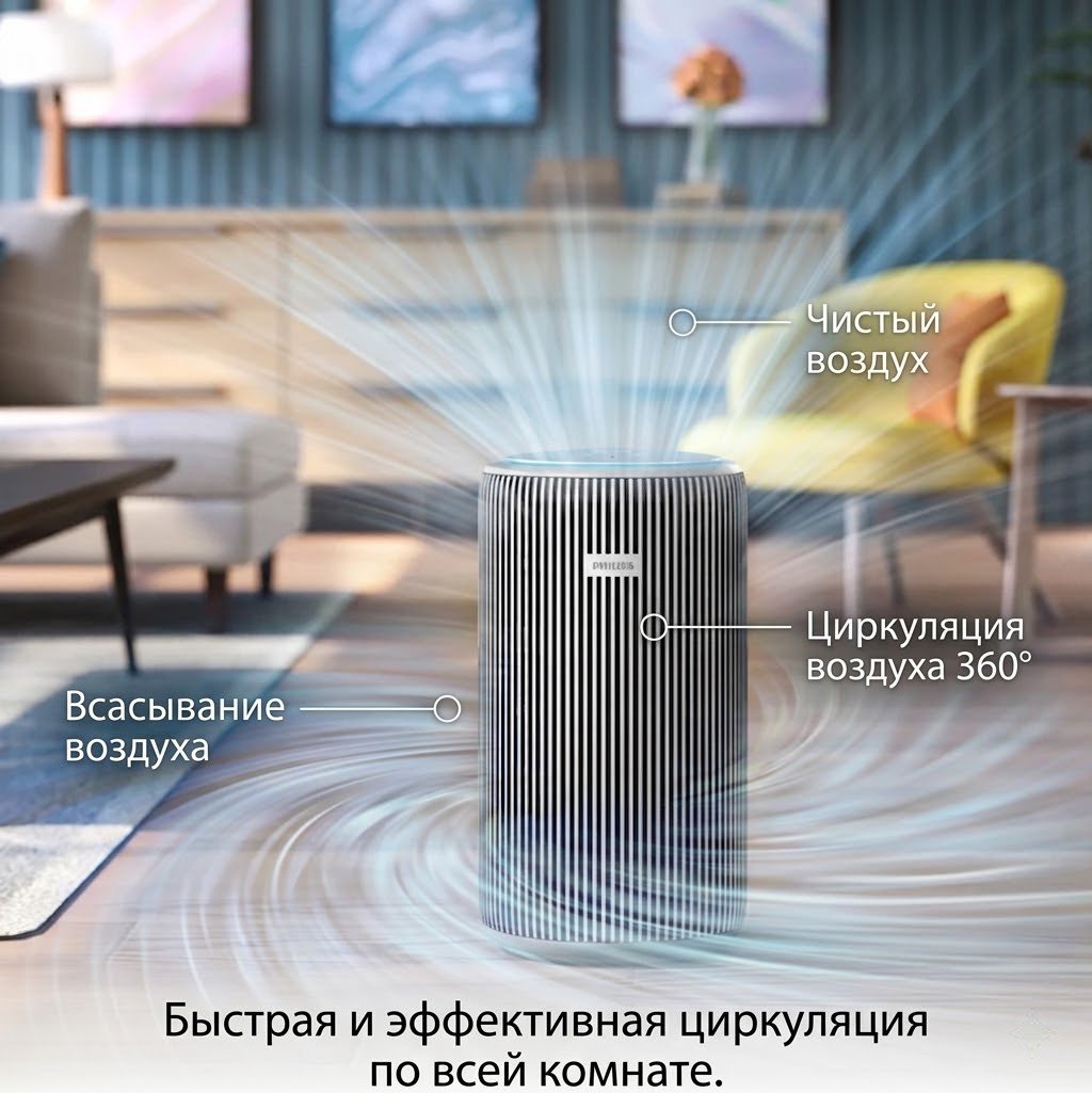 Очиститель воздуха Philips AC4220/12 серебристый - ForteMarket Очиститель воздуха Philips AC4220/12 серебристый купить,330000