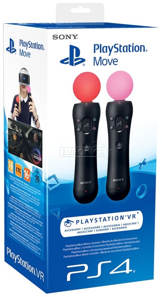 Игровой контроллер Sony PlayStation Move черный