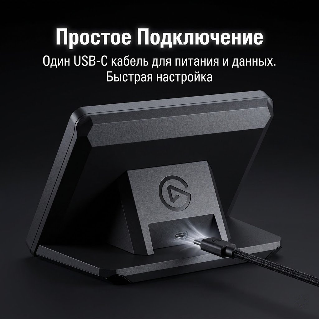 Контроллер для стриминга Elgato Stream Deck + XL черный