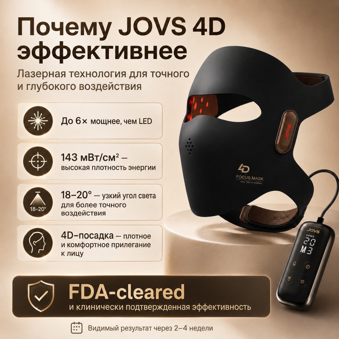 JOVS светодиодная маска для лица