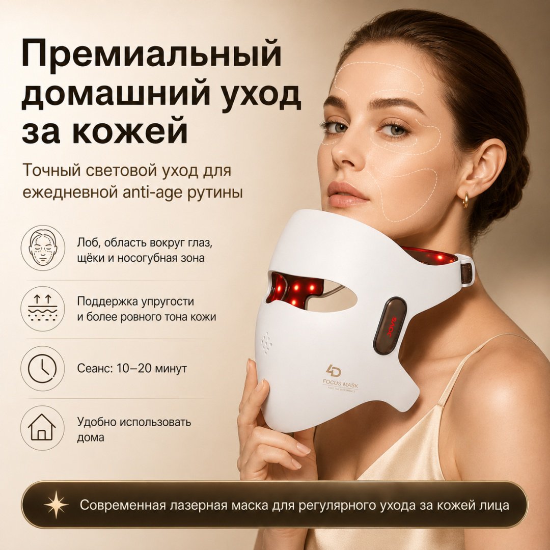 JOVS светодиодная маска для лица