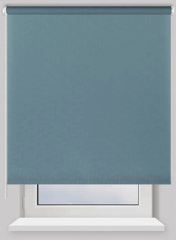 Рулонная штора Franc Gardiner Shantung 60х160см бирюзовая