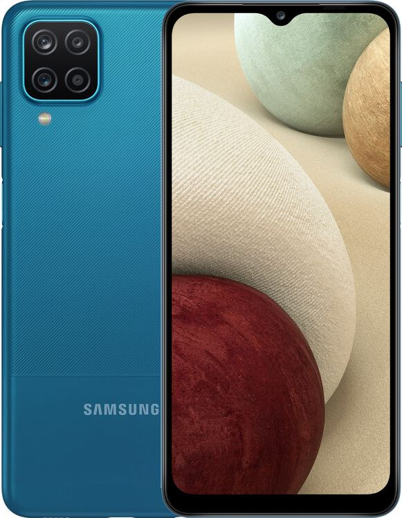 Смартфон Samsung Galaxy A12 New 3/32GB Blue  купить,NaN