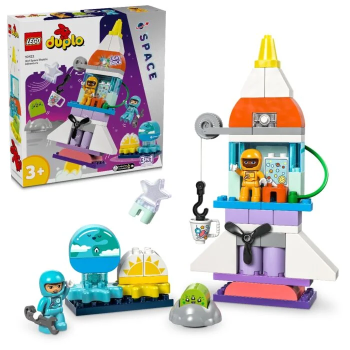 Конструктор Lego Дупло Приключения космического корабля 3 в 1 10422  купить,NaN