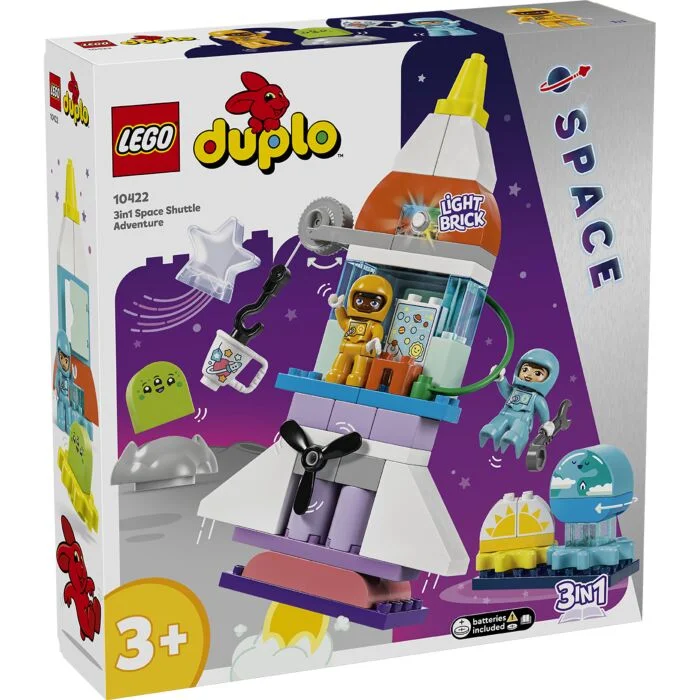Конструктор Lego Дупло Приключения космического корабля 3 в 1 10422  купить,NaN