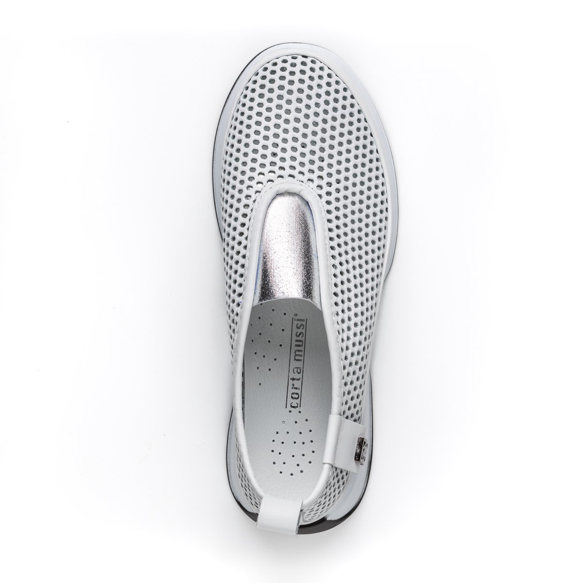 Слипоны Corta Mussi CM-217BEYAZ white 39 купить,NaN