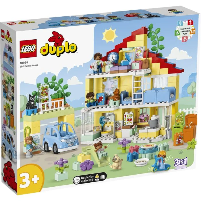 Конструктор Lego Дупло Семейный дом 3 в 1 10994  купить,0