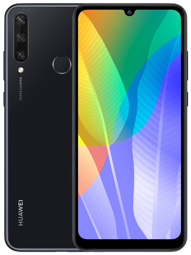 Смартфон Huawei Y6p 3/64GB Midnight Black купить,NaN