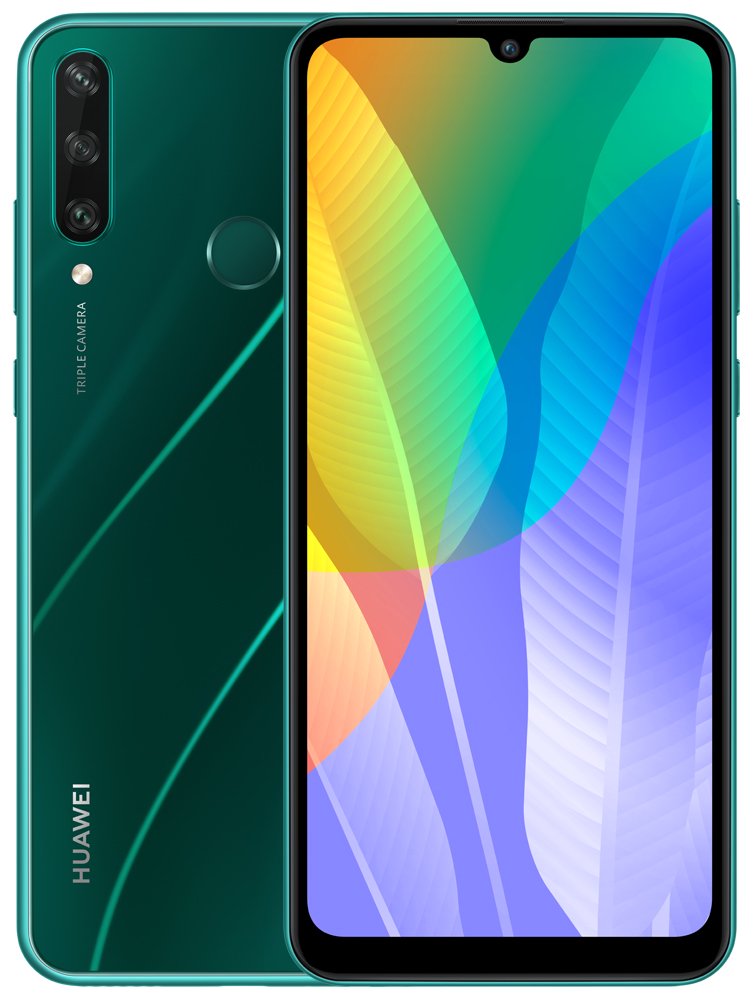 Смартфон Huawei Y6p 3/64GB Emerald Green купить,NaN