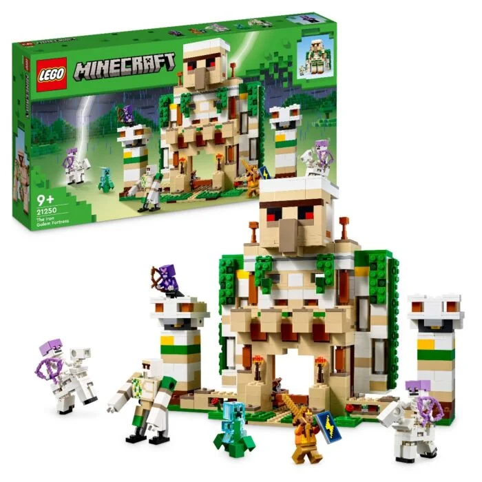 Конструктор LEGO Minecraft Крепость Железного Голема 21250 