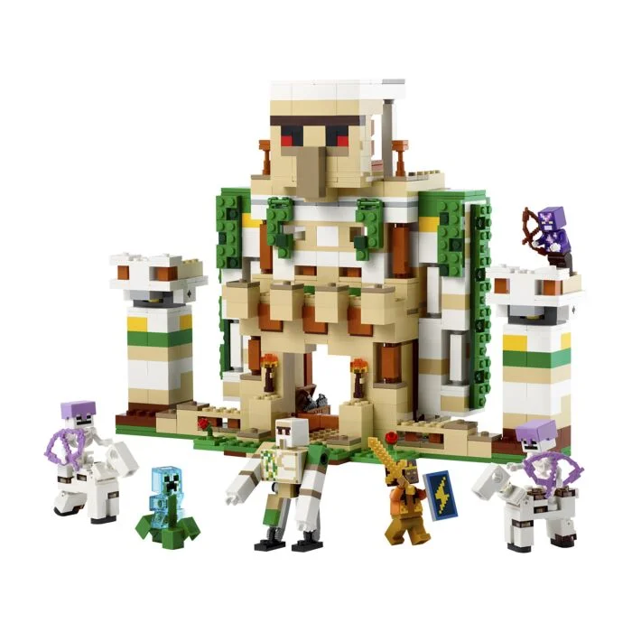 Конструктор LEGO Minecraft Крепость Железного Голема 21250 