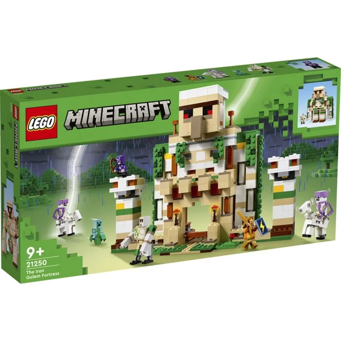 Конструктор LEGO Minecraft Крепость Железного Голема 21250 