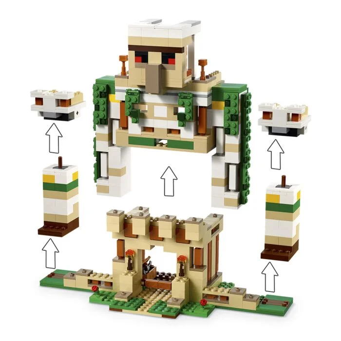 Конструктор LEGO Minecraft Крепость Железного Голема 21250 