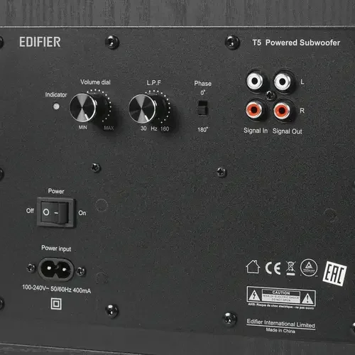 Cабвуфер Edifier T5 черный