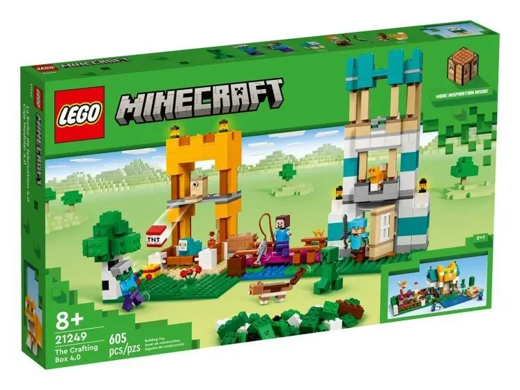 Конструктор Lego Minecraft Коробка для крафта 4.0 21249  купить,NaN