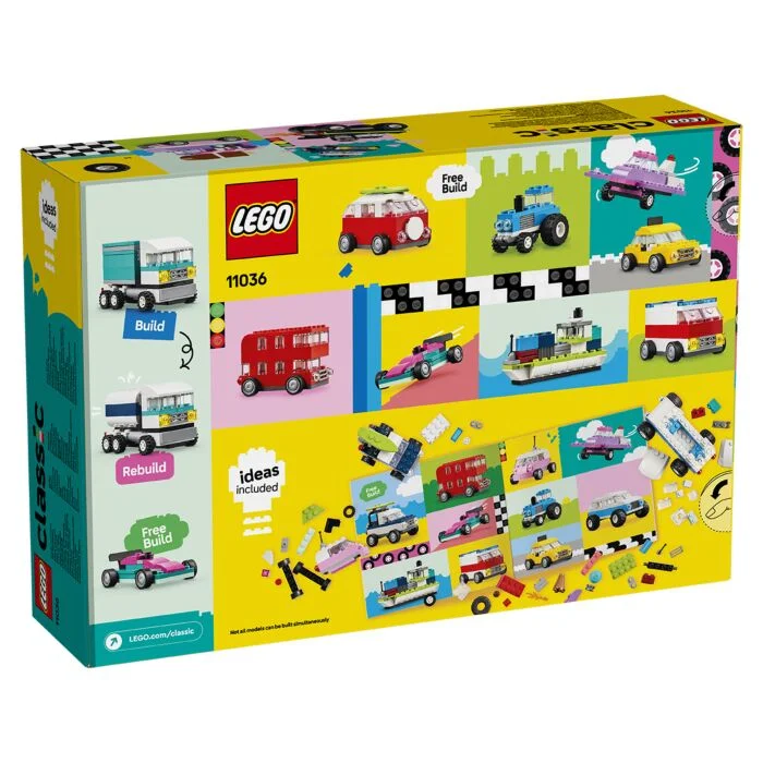 Конструктор Lego Классика Автомобили 11036 