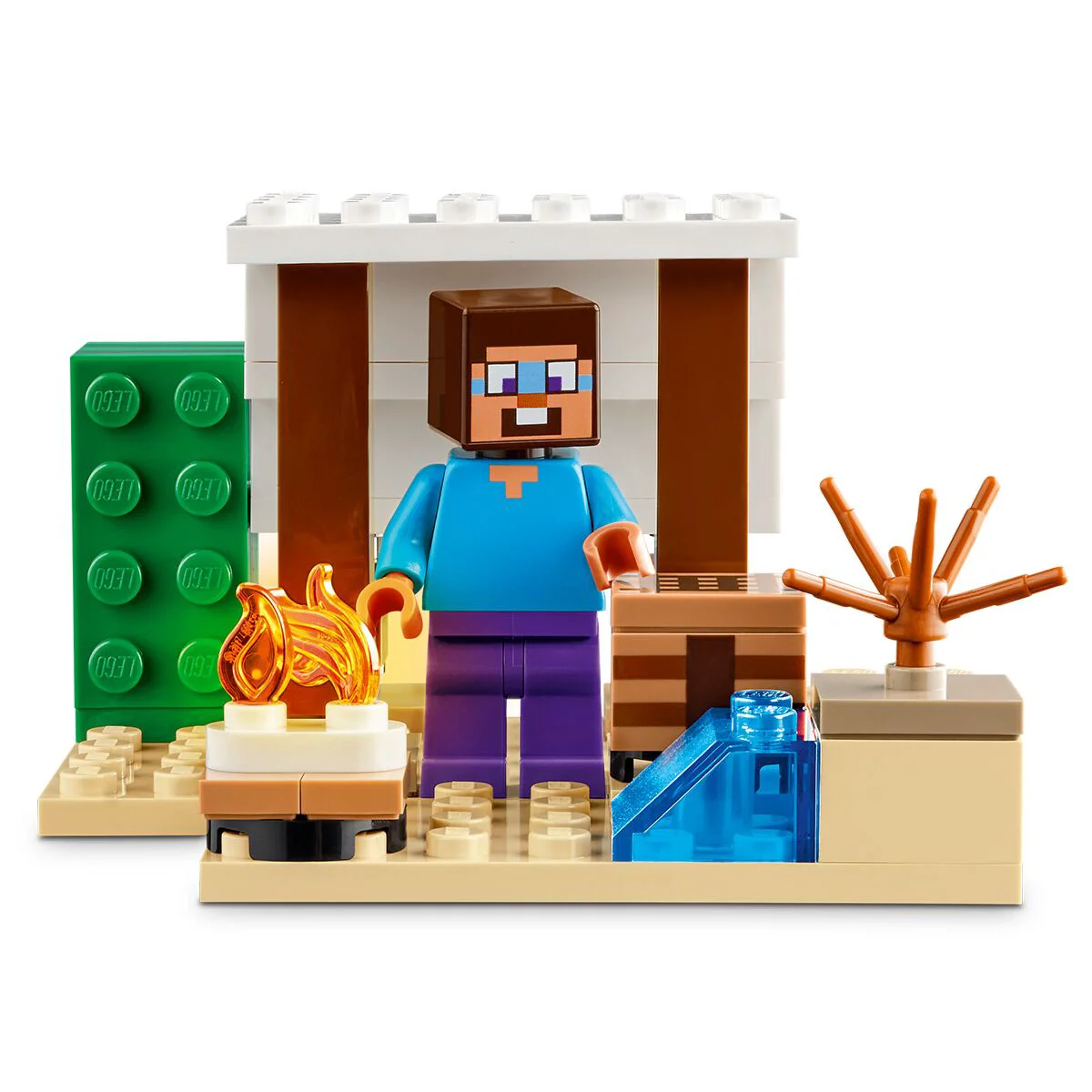 Конструктор Lego Minecraft Экспедиция Стива в пустыню 21251 