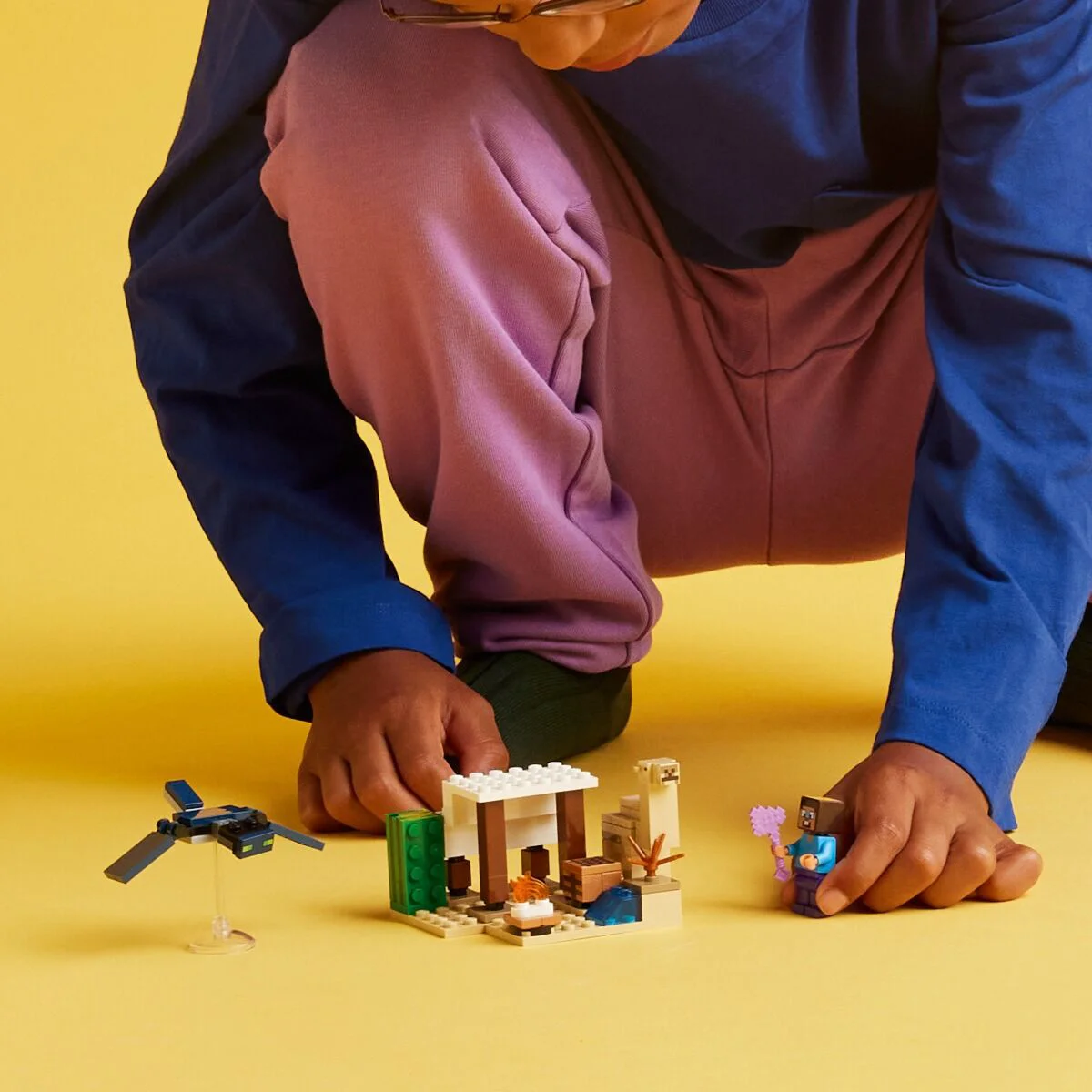Конструктор Lego Minecraft Экспедиция Стива в пустыню 21251  купить,NaN