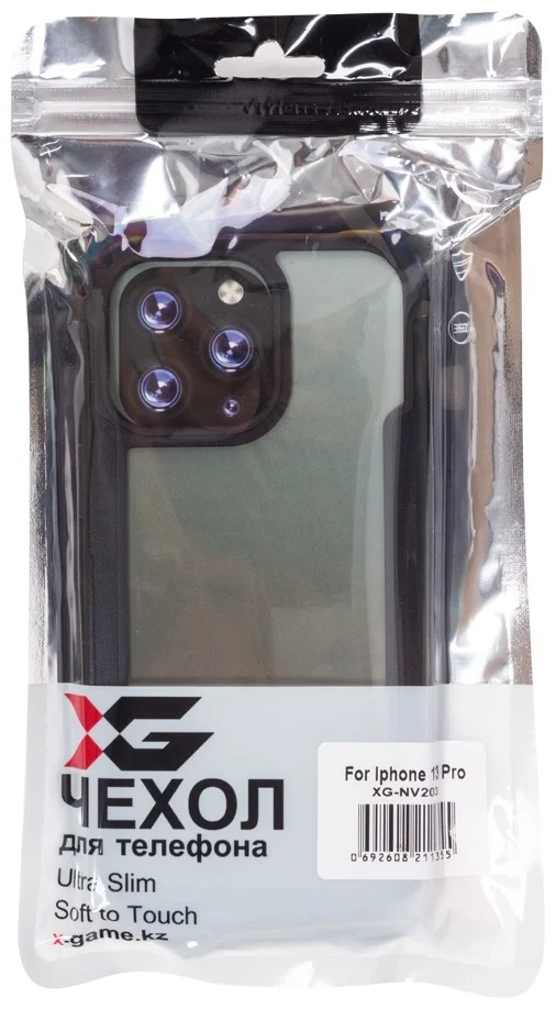 Чехол X-Game XG-NV203 для Apple iPhone 13 Pro черный купить,NaN