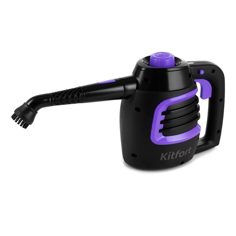 Пароочиститель Kitfort KT-930 черно-фиолетовый купить,NaN