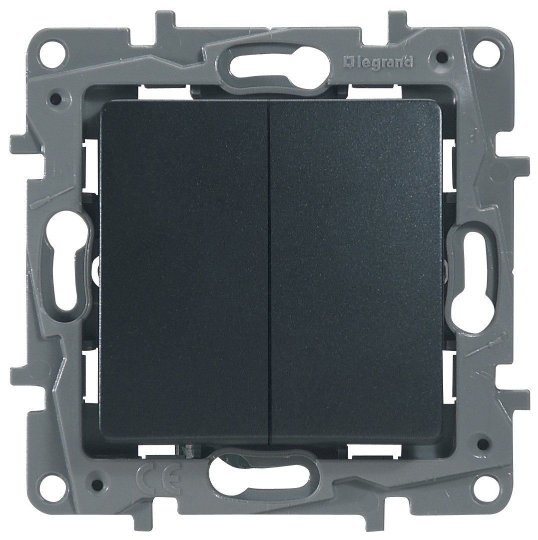 Выключатель Legrand 672602 антрацит купить,NaN